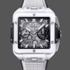 Super Clone Men's Hublot Spirit of Big Bang-821.HX.0170.RX, 42mm, Men’s Skeleton Dial