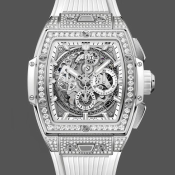 Super Clone Men's Hublot Spirit of Big Bang Titanium 42MM 642.NE.2010.RW.1604 Skeleton