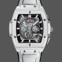 Super Clone Men's Hublot Spirit of Big Bang-641.HX.0173.LR, White Ceramic, 42mm Skeleton Dial