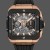 Super Clone Men's Hublot Square Bang-821.OM.0180.RX, 42mm Transparent