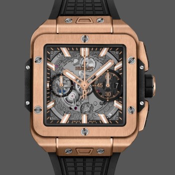 Super Clone Men's Hublot Square Bang-821.OM.0180.RX, 44mm Transparent