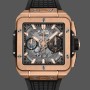 Super Clone Men's Hublot Square Bang-821.OM.0180.RX, 44mm Transparent