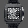 Super Clone Men's Hublot Square Bang Unico All Black 821.CI.0170.RX 42mm Black