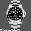 Super Clone Men's Rolex Air King 40mm Men's-126900 0001-Oyster Stainless Steel Blue