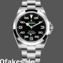 Super Clone Men's Rolex Air King 40mm Men's-126900 0001-Oyster Stainless Steel Blue