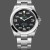 Super Clone Men's Rolex Air-King 40mm Men's-116900-Stainless Steel-Black Arabic Dial Blue