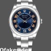 Super Clone Unisex's Rolex Oyster Perpetual Air‑King-114200, 34mm, Concentric Blue Dial, Unisex Concentric Blue