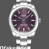 Super Clone Unisex's Rolex Oyster Perpetual Air‑King 114200-34mm, Grape Red Index Dial, Unisex Grape Red