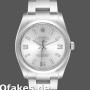 Super Clone Unisex's Rolex Oyster Perpetual Air‑King-114200, 34mm, Silver Arabic Dial, Unisex Silver