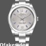 Super Clone Unisex's Rolex Oyster Perpetual Air‑King-114200, 34mm, Silver Dial, Unisex Silver