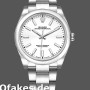 Super Clone Unisex's Rolex Oyster Perpetual Air‑King-114200, 34mm, White Index Dial, Unisex White