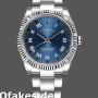 Super Clone Unisex's Rolex Oyster Perpetual Air‑King-114234, 34mm, Blue Dial, Unisex Blue