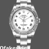 Super Clone Unisex's Rolex Oyster Perpetual Air-King 34mm Unisex-114234-White Dial White
