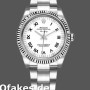 Super Clone Unisex's Rolex Oyster Perpetual Air-King 34mm Unisex-114234-White Dial White