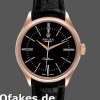 Super Clone Men's Rolex Cellini Time 39mm Men's-50505-Black Leather Strap-Black Dial Black