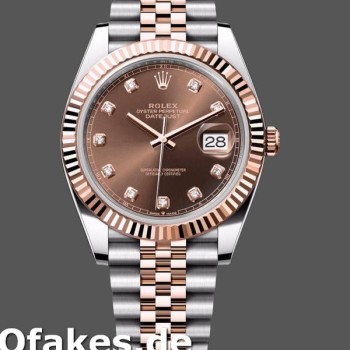 Super Clone Men's Rolex Datejust 126331 0004-41mm, Chocolate