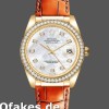 Super Clone Unisex's Rolex Datejust 36mm Unisex-116188-Mother of Pearl-Diamond MOP