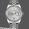 Super Clone Unisex's Rolex Datejust 36mm Unisex-116234-0159-Rhodium Wave-Diamond Dial Rhodium Wave Diamond