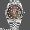 Super Clone Unisex's Rolex Datejust 36mm Unisex-116234-Black MOP-Diamond Dial Black MOP Diamond