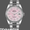 Super Clone Women's Rolex Datejust 36mm Women's-116234-Mother of Pearl-Pink Diamond Dial Pink MOP Diamonds