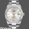 Super Clone Unisex's Rolex Datejust 36mm Unisex-126200-Stainless Steel-Silver Index Dial Silver