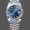 Super Clone Unisex's Rolex Datejust 36mm Unisex-126234-Blue Diamond Dial Blue