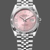 Super Clone Unisex's Rolex Datejust 36mm Unisex-126234-Fluted Bezel-Pink Roman Dial Pink