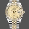 Super Clone Men's Rolex Sky‑Dweller 42-336933 0006, Stainless Steel & Yellow Gold, White Dial, Jubilee White
