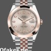 Super Clone Men's Rolex Datejust 41mm Men's-126301-Rose Gold-Sundust Diamonds Dial Sundust<br />