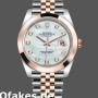 Super Clone Men's Rolex Datejust 41mm Men's-126301-White MOP Diamond Dial MOP