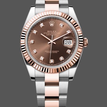 Super Clone Unisex's Rolex Day Date 36-M128238 0130, Yellow Gold, Automatic, Green Diamond Dial, Green