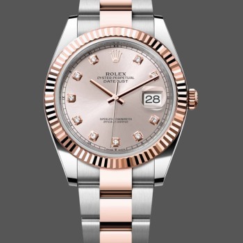 Super Clone Unisex's Rolex Day Date 36-M128238 0130, Yellow Gold, Automatic, Green Diamond Dial, Green