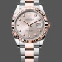 Super Clone Unisex's Rolex Day Date 36-M128238 0130, Yellow Gold, Automatic, Green Diamond Dial, Green