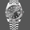 Super Clone Men's Rolex Datejust-126334 0014, 41mm, Dark Rhodium Grey Dial