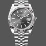 Super Clone Men's Rolex Datejust-126334 0014, 41mm, Dark Rhodium Grey Dial