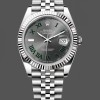 Super Clone Unisex's Rolex Datejust 36-126231 0030, Slate Dial, Oyster Bracelet, Grey