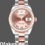 Super Clone Women's Rolex Datejust 31mm Women's-178341-Pink Roman Numeral Dial Pink