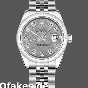 Super Clone Women's Rolex Datejust 31mm Women's-178344-Meteorite Grey Dial Meteorite Grey