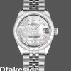 Super Clone Women's Rolex Datejust 31mm Women's-178344-White Mother‑of‑Pearl Diamond Dial MOP
