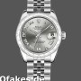 Super Clone Women's Rolex Datejust 31mm Women's-178344-Rhodium Grey Dial-Jubilee Bracelet Grey