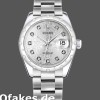 Super Clone Women's Rolex Datejust 31mm Women's-178344-Silver Jubilee Diamond Dial Silver