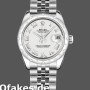 Super Clone Women's Rolex Datejust 31mm Women's-178344-White Roman Numeral Dial-Stainless Steel White