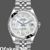 Super Clone Women's Rolex Datejust 31mm Women's-178344-White Mother‑of‑Pearl Diamond Dial MOP