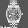 Super Clone Women's Rolex Datejust 31mm Women's-178384-Floral Diamond Dial-Stainless Steel Floral<br />