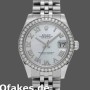 Super Clone Women's Rolex Datejust 31mm Women's-178384-White Mother‑of‑Pearl Dial MOP