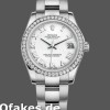 Super Clone Women's Rolex Datejust 31mm Women's-178384-White Roman Numeral Dial White
