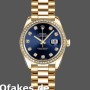 Super Clone Women's Rolex Datejust 26mm Women's-179138-Blue Diamond Dial Blue