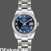 Super Clone Women's Rolex Datejust 26mm Women's-179160-Blue Roman Dial-Oyster Bracelet Blue