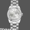 Super Clone Women's Rolex Datejust 26mm Women's-179160-Silver Roman Dial-Oyster Bracelet Silver