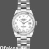 Super Clone Women's Rolex Datejust 26mm Women's-179160-White Roman Dial-Oyster Bracelet White